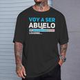 Voy A Ser Abuelo Anuncio Embarazo Futuro Abuelo Camiseta unisex Regalos para él