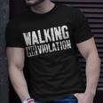 Walking Hr Violation Coworker T-Shirt Gifts for Him
