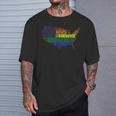 Washington Vancouver Love Wins Equality Lgbtq Pride T-Shirt Gifts for Him