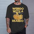 Weirdo With A Beardo Bearded Dragon With Sunglasses T-Shirt Gifts for Him