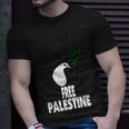 West Bank Middle East Peace Dove Olive Branch Free Palestine T-Shirt Gifts for Him