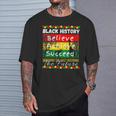Younged Black Afro African American Black History Pride T-Shirt Gifts for Him