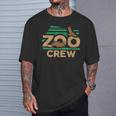 Zoo Crew Zoo Keeper Job Zookeepping Keeping Zookeeper T-Shirt Gifts for Him