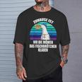 Zuhause Ist Wo Die Seagulls Das Fischbrötchen Klauen Moin Moin S T-Shirt Geschenke für Ihn