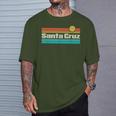 70S 80S Ca Retro Sunset Santa Cruz T-Shirt Geschenke für Ihn