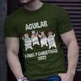 Aguilar Family Name Aguilar Family Christmas T-Shirt Gifts for Him
