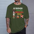 Alvarado Family Name Alvarado Family Christmas T-Shirt Gifts for Him