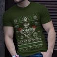 Awesome Ugly Christmas V8 Muscle Car T-Shirt Gifts for Him