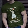 Christmas Jesus Dancing We Gonna Party Like It's My Birthday T-Shirt Gifts for Him
