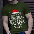 This Is My Christmas Pajama Family Matching Xmas T-Shirt Gifts for Him
