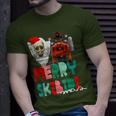 Christmas Santa Skibidi Toilet Cameraman Speakerman Tvman T-Shirt Gifts for Him