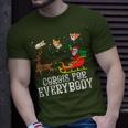 Corgis For Everybody Xmas Christmas Corgi Dog Lover T-Shirt Gifts for Him