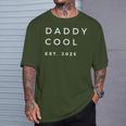 Daddy Cool Est 2025 For Dad Father's Day Christmas T-Shirt Gifts for Him