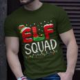 Elf Family Christmas Matching Pajamas Xmas 2023 Elf Squad T-Shirt Gifts for Him