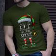 The Short Elf Matching Family Just Short Christmas Elf T-Shirt Gifts for Him