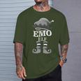 The Emo Elf Matching Group Family Christmas T-Shirt Gifts for Him