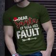 Christmas Matching Couples His Hers Pajamas T-Shirt Gifts for Him