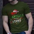 Christmas Nice Naughty I Tried Holiday Xmas 2023 T-Shirt Gifts for Him