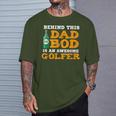 Golf Dad Bod Fathers Day Birthday Christmas T-Shirt Gifts for Him