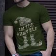 I'm The Army Elf Camo Christmas Santa Military Helper T-Shirt Gifts for Him