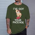 I've Got Your Package Sexy Santa Claus Meme T-Shirt Gifts for Him
