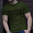 Jasmine Nutrition Personalized Name Christmas T-Shirt Gifts for Him