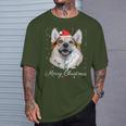 Merry Christmas Corgi Santa Dog Ugly Christmas Sweater T-Shirt Gifts for Him