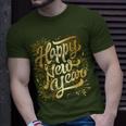 Merry Christmas Happy New Year New Years Eve Party Fireworks T-Shirt Gifts for Him