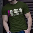 Race Cars Are Like Strippers Humor Car Lover Christmas T-Shirt Gifts for Him