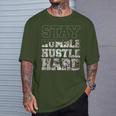 Stay Humble Hustle Hard Lifestyle Hip Hop Money Christmas T-Shirt Gifts for Him