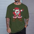 Tanzender Santa Claus Dabbing Weihnachtsmann Weihnachten T-Shirt Geschenke für Ihn