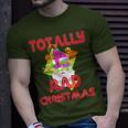 Totally Rad 80S Christmas Vintage Santa 80S Costume T-Shirt Gifts for Him