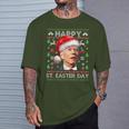 Ugly Christmas Sweater Joe Biden Happy Easter Day Xmas T-Shirt Gifts for Him