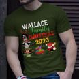Wallace Family Name Wallace Family Christmas T-Shirt Gifts for Him