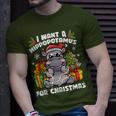 I Want A Hippopotamus For Christmas Hippo Christmas T-Shirt Gifts for Him