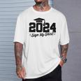 2024 Senior Graduation Autograph Class Of 2024 T-Shirt Gifts for Him