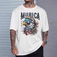 4Th Of July Patriotic Eagle July 4Th Usa Murica T-Shirt Gifts for Him