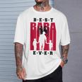 Albania Baba Two Sons Albanian Dad Of 2 Boys Shqiptar T-Shirt Gifts for Him