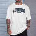 Auburn Alabama Al College University Style Navy T-Shirt Gifts for Him