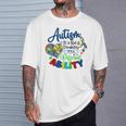 Autismo No Es Una Discapacidad Es Una Habilidad Diferente Camiseta unisex Regalos para él