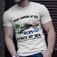 Aw Ship Its A Family Trip And Friends Group Cruise 2024 T-Shirt Gifts for Him