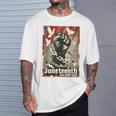 Black Freedom Junenth June 19Th 1865 Black Pride T-Shirt Gifts for Him