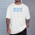Boy Dad Est 2024 New Daddy Baby Expect First 1St Fathers Day T-Shirt Gifts for Him