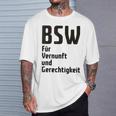 Bsw Bündnis Sahra Wagenknecht T-Shirt Geschenke für Ihn