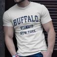 Buffalo New York Ny Vintage Athletic Sports T-Shirt Gifts for Him