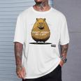 Capibara No Te Preocupes Sé Capibara Divertido Lindo Sé Feliz Capibara Camiseta unisex Regalos para él