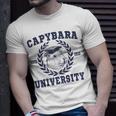 Capybara University Capybara Meme Lover T-Shirt Gifts for Him