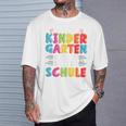 Children's Bye Bye Tschüss Kindergarten Ich Rocke Jetzt Die Schule T-Shirt Geschenke für Ihn