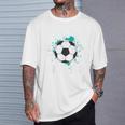 Children's Football Aufstieg Into Die First Day Of School 80 T-Shirt Geschenke für Ihn