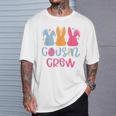 Cousin Crew Cute Bunny Rabbit Matching Easter Day Party T-Shirt Gifts for Him